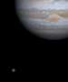 Jupiter, Callisto and Europe