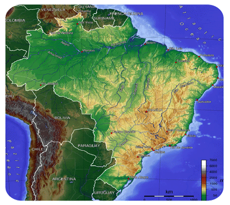 Mapa do Brasil