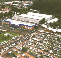 pavilhes do parque de exposies da FENAC