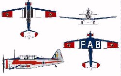 Perfis T-6 da Fumaça